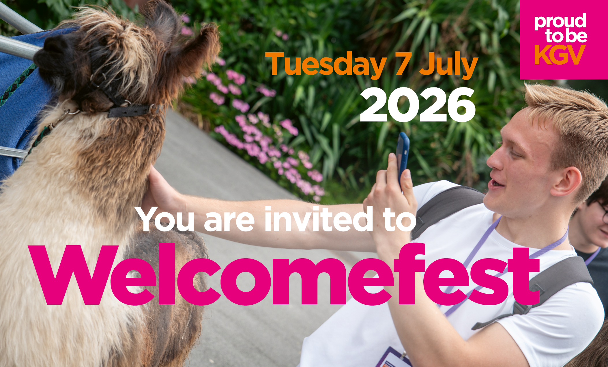 Action-packed VIP event for students starting in September!